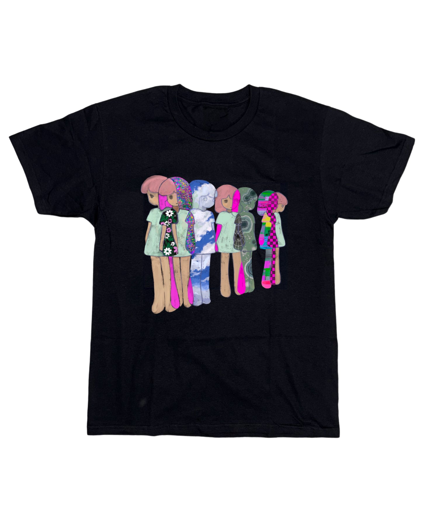 I lost my texture T-shirt